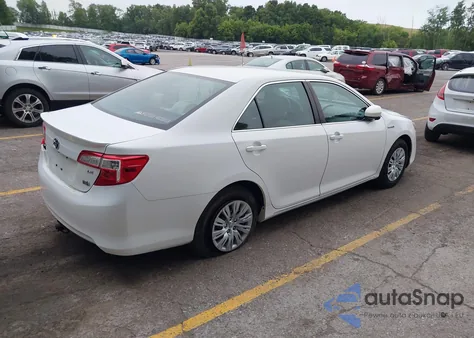 2012 Toyota Camry Hybrid Le из США, поврежденный, VIN 4T1BD1FK5CU046718